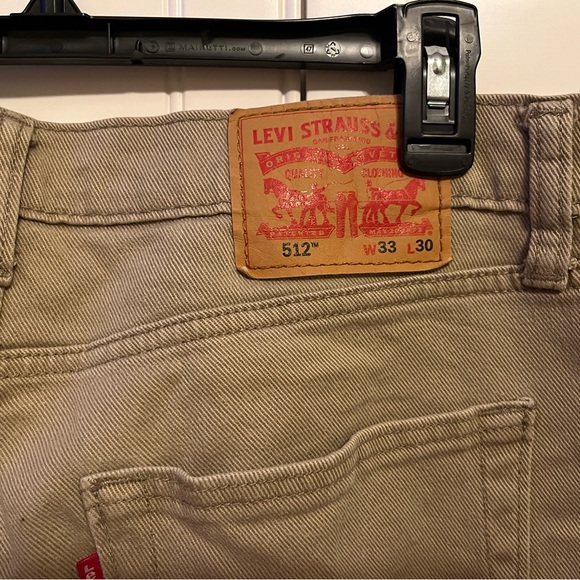 Khaki Levi Slim Jeans - Picture 5 of 6